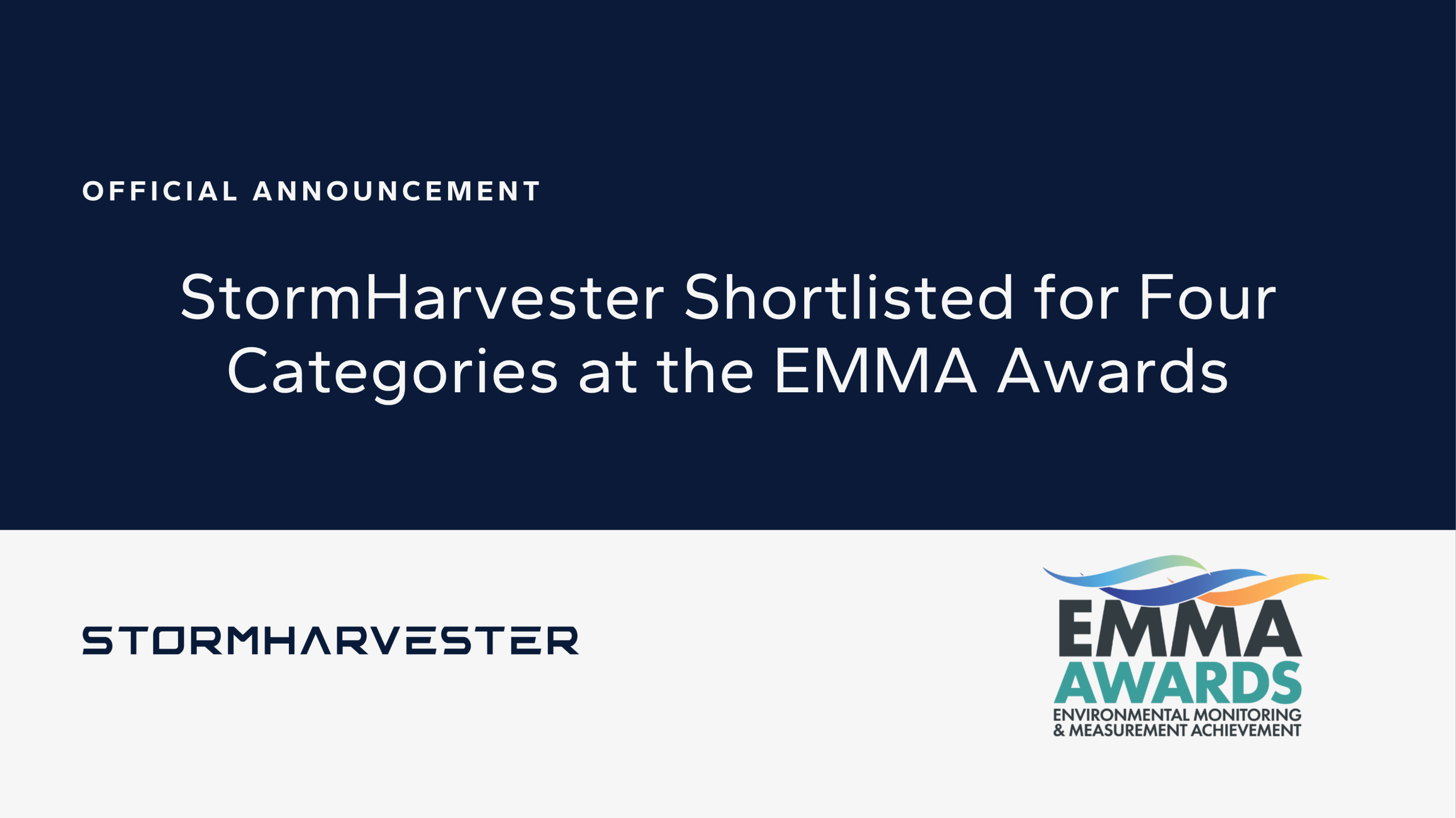 StormHarvester Shortlisted for Four Categories at the EMMA Awards